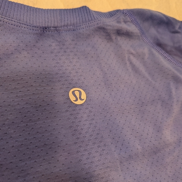 Lululemon Swiftly Tech Long Sleeve Shirt 2.0 Race Length, Tie Dye Blue, Size 8 - Picture 9 of 9